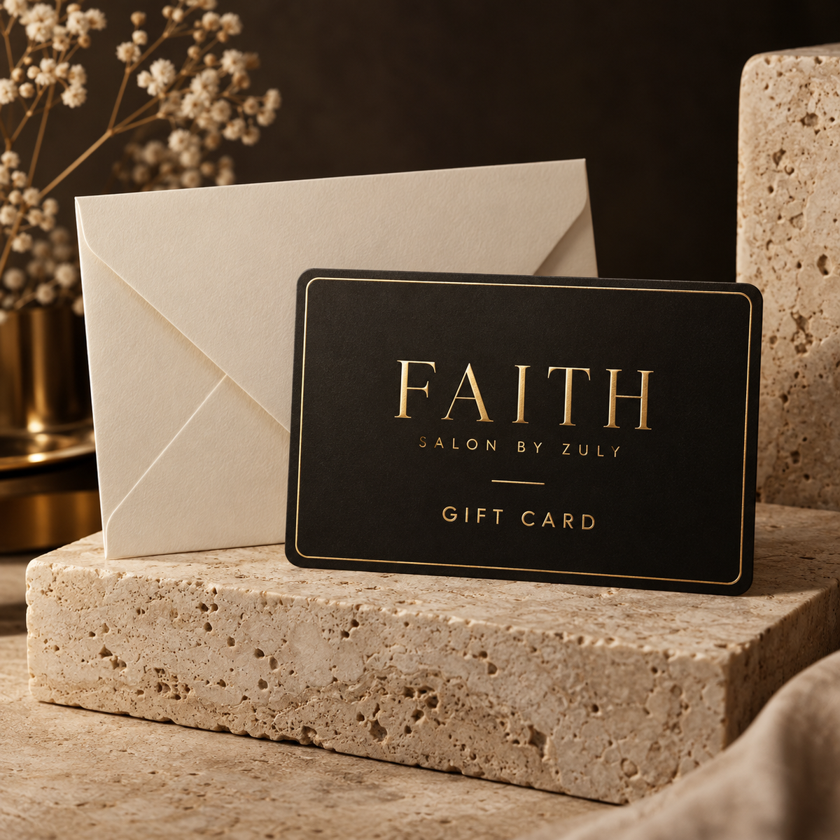 Imagen ilustrativa de Gift Card Faith. El diseño de la tarjeta física entregada puede variar.