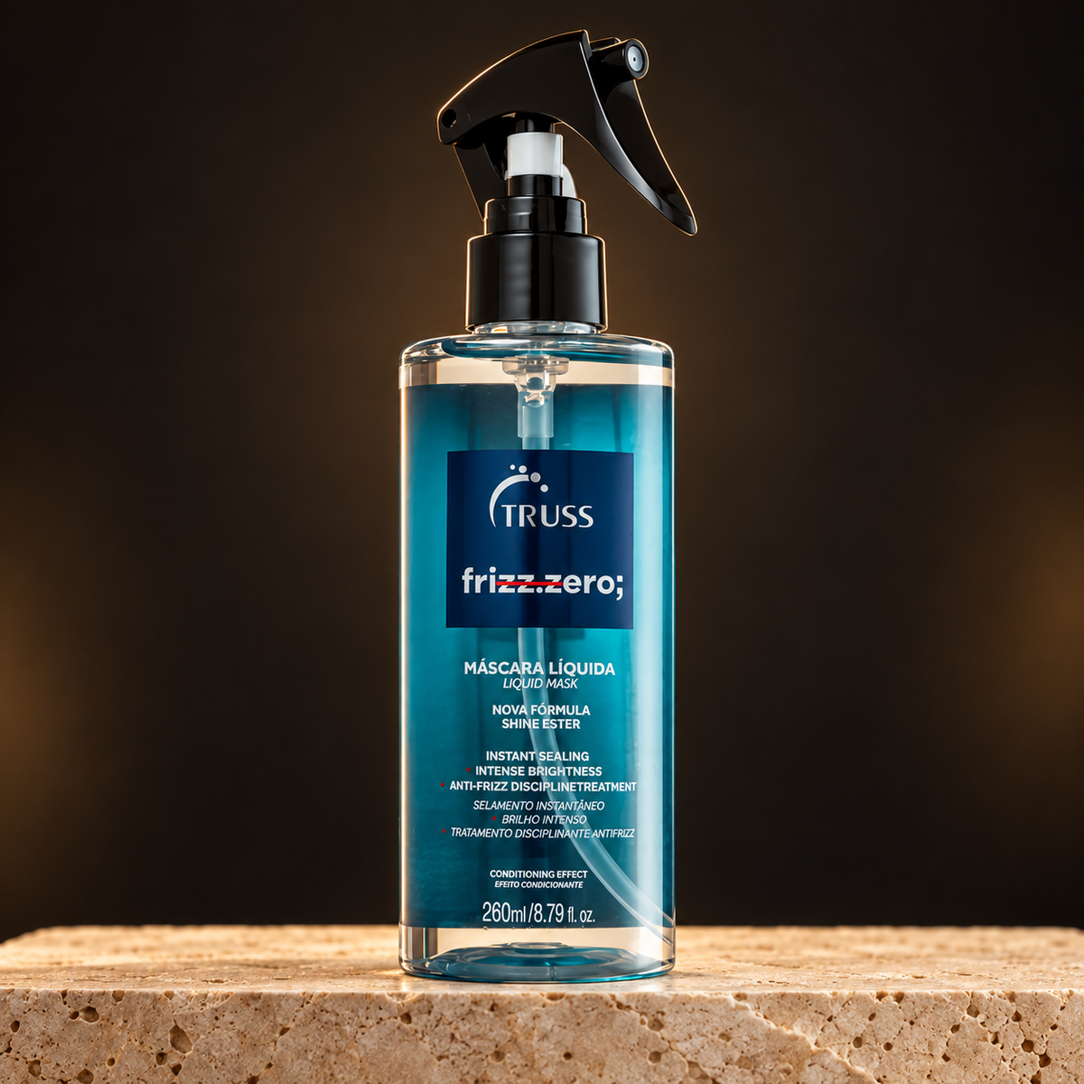 Frizz Zero — fotografía estilo luxury