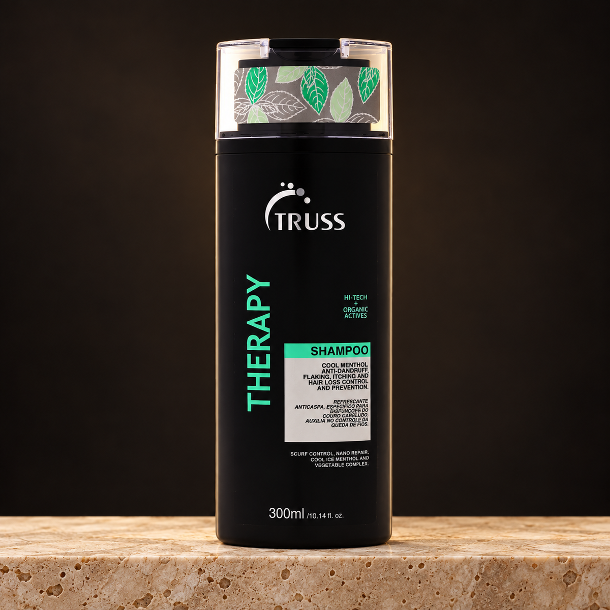 Therapy Shampoo — fotografía estilo luxury
